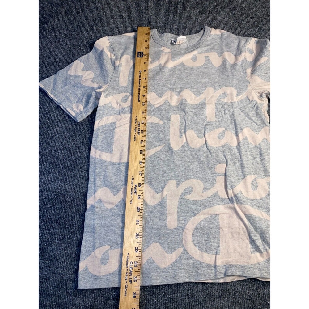 Champion Heritage Tee Shirt Mens Small Gray Athletic Apparel Crew Neck Pony Logo - Picture 5 of 6